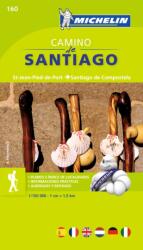 160. Camino de Santiago térkép Michelin 1: 150 000 (2010)