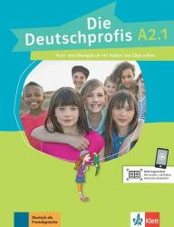 Die Deutschprofis A2.1. Kurs- und Übungsbuch mit Audios und Clips online (ISBN: 9783126765008)