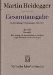 Ediție completă sec. 2 Prelegeri vol. 55. Heraclit (1994)