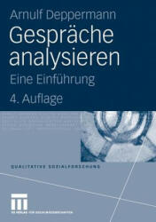 Gespr che Analysieren - Arnulf Deppermann (2008)
