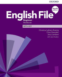 English File Fourth Edition Beginner Workbook with Answer Key (ISBN: 9780194031165)