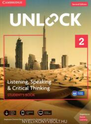 Unlock 2 Listening, Speaking & Critical Student's Book with Mobile App, Online Workbook & Downloadable Audio and Video - Second Edition (ISBN: 9781108567299)