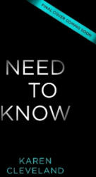 Need To Know - Karen Cleveland (ISBN: 9780552174794)