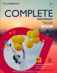 Complete Preliminary Student's Book with Answers with Online Practice - Peter May, Emma Heyderman (ISBN: 9781108525244)