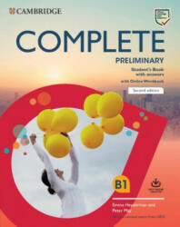 Complete Preliminary Student's Book with Answers with Online Workbook - Peter May, Emma Heyderman (ISBN: 9781108525299)