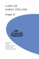 Laws of Early Iceland: Gragas II (ISBN: 9780887558320)