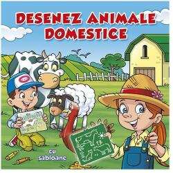 Desenez animale domestice - cu sabloane (ISBN: 9786065357907)