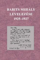 Babits Mihály levelezése 1925-1927 (2019)
