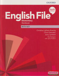 English File Fourth Edition Elementary Workbook with Answer Key - Christina Latham-Koenig, Clive Oxenden, Jeremy Lambert (ISBN: 9780194032896)