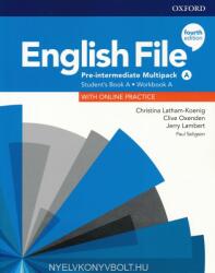 English File 4th Edition Pre-intermediate Student's Book/Workbook Multi-Pack A (ISBN: 9780194037303)