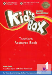 Kid's Box Level 1 Teacher's Resource Book with Online Audio British English - Caroline Nixon, Michael Tomlinson (ISBN: 9781316629406)