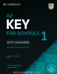 A2 Key for Schools 1 for revised exam from 2020 Student's Book with Answers with Audio (ISBN: 9781108676595)
