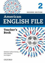American English File: Level 2: Teacher's Book with Testing Program CD-ROM - Clive Oxenden, Clive Oxenden (ISBN: 9780194776349)
