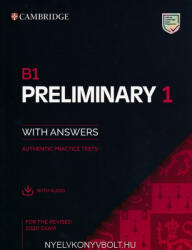 B1 Preliminary 1 Student's Book with Answers with Audio (2019)