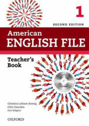 American English File 2e 1 Teacher Book: With Testing Program (ISBN: 9780194776332)