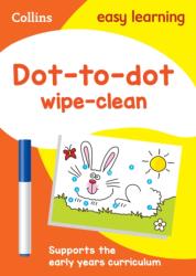 Dot-to-Dot Age 3-5 Wipe Clean Activity Book (ISBN: 9780008335823)