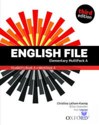English File 3rd Edition: Elementary Student's Book A Multipack 2019 Edition - Christina Latham-Koenig, Clive Oxenden (ISBN: 9780194598156)