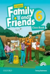 Family and Friends: Level 6: Class Book with Student MultiROM - Jenny Quintana (ISBN: 9780194808347)