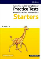 Cambridge English Qualifications Young Learners Practice Tests: Pre A1: Starters Pack - Petrina Cliff (ISBN: 9780194042581)