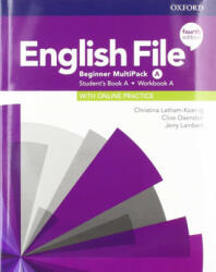 English File Fourth Edition Beginner Multipack A - Clive Oxenden (ISBN: 9780194029742)