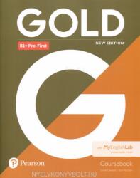 GOLD B1+ Pre-First 2018 Coursebook & My English Lab (ISBN: 9781292217796)