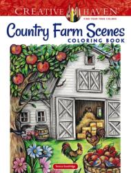 Creative Haven Country Farm Scenes Coloring Book (ISBN: 9780486836737)