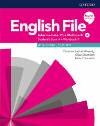 English File Intermediate Plus Multipack A with Student Resource Centre Pack (4th) - Christina Latham-Koenig, Clive Oxenden (ISBN: 9780194038829)