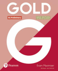 Gold B1 Preliminary New Edition Exam Maximiser - Sally Burgess, Jacky Newbrook (ISBN: 9781292202358)