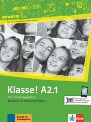 Klasse! A2.1. Kursbuch mit Audios und Videos (ISBN: 9783126071338)
