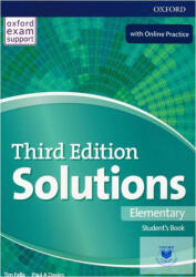 Solutions 3Rd Ed. Elementary Student's Book+Online (ISBN: 9780194561976)