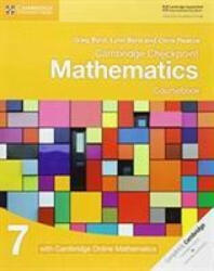 Cambridge Checkpoint Mathematics Coursebook 7 with Cambridge Online Mathematics (1 Year) - Greg Byrd, Lynn Byrd, Chris Pearce (ISBN: 9781108615891)