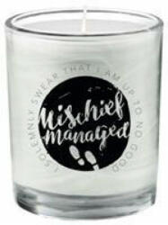 Harry Potter: Mischief Managed Glass Votive Candle - Insight Editions (ISBN: 9781682982914)