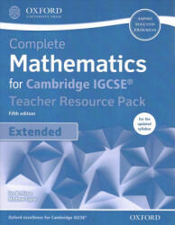 Complete Mathematics for Cambridge IGCSE (R) Teacher Resource Pack (Extended) - Ian Bettison (ISBN: 9780198428077)