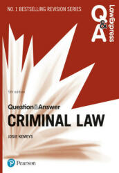 Law Express Question and Answer: Criminal Law 5th edition (ISBN: 9781292259079)