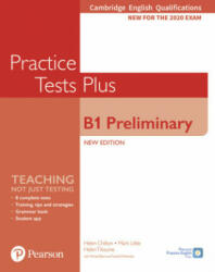 Cambridge English Qualifications: B1 Preliminary New Edition Practice Tests Plus Student's Book without key (ISBN: 9781292282152)
