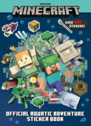 Minecraft Official Aquatic Adventure Sticker Book (ISBN: 9780593123713)