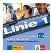 Linie 1 A1. 2, Deutsch in Alltag und Beruf. 2 Audio-CDs zum Kurs- und Übungsbuch - Eva Harst (ISBN: 9783126070546)