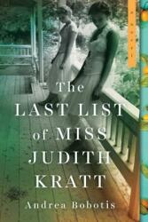 The Last List of Miss Judith Kratt (ISBN: 9781492678861)