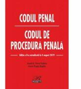 Codul penal. Codul de procedura penala. Editia a 8-a actualizata la 4 august 2019 - Dragos Bogdan (ISBN: 9786060250081)