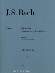 Johann Sebastian Bach: Johann Sebastian Bach: Sinfonien - Dreistimmige Inventionen / Háromszólamú invenciók (ISBN: 9780201815924)