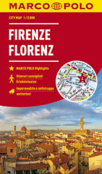 Firenze térkép Marco Polo 1: 10 000 Firenze várostérkép vízálló (ISBN: 9783829741606)