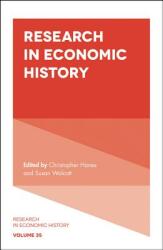 Research in Economic History (ISBN: 9781789733044)