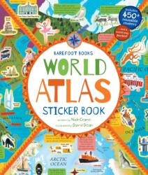 World Atlas Sticker Book (ISBN: 9781782858300)