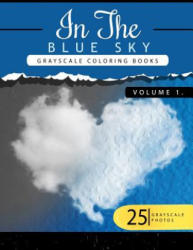 In the Blue Volume 1: Sky Grayscale coloring books for adults Relaxation Art Therapy for Busy People (Adult Coloring Books Series, grayscale - Grayscale Publishing (ISBN: 9781535136105)