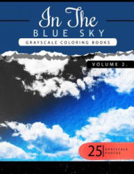 In the Blue Volume 2: Sky Grayscale coloring books for adults Relaxation Art Therapy for Busy People (Adult Coloring Books Series, grayscale - Grayscale Publishing (ISBN: 9781535136112)