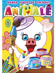 Marea carte de colorat. Animale volumul 1 (ISBN: 9789975143523)