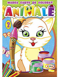 Marea carte de colorat. Animale volumul 2 (ISBN: 9789975143530)
