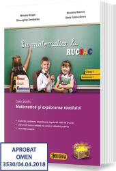 Cu matematica la rucSAC, la SCOALA, ACASA, in COMUNITATE, clasa 1, semestrul 1 - Mihaela Singer (ISBN: 9786067272970)