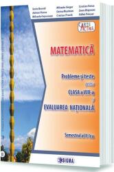Matematică. Probleme și teste pentru clasa a VIII-a și Evaluarea Națională. Semestrul al II-lea (ISBN: 9786067273335)