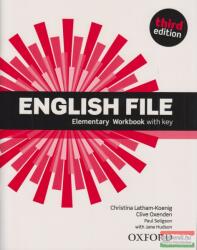English File 3rd Edition: Elementary: Workbook without Key - Christina Latham-Koenig, Paul Seligson (ISBN: 9780194598194)
